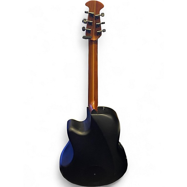 Used Ovation 2778AX-5 Standard Elite Black Acoustic Electric Guitar