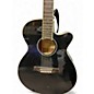 Used Ibanez age1011 Black Acoustic Guitar