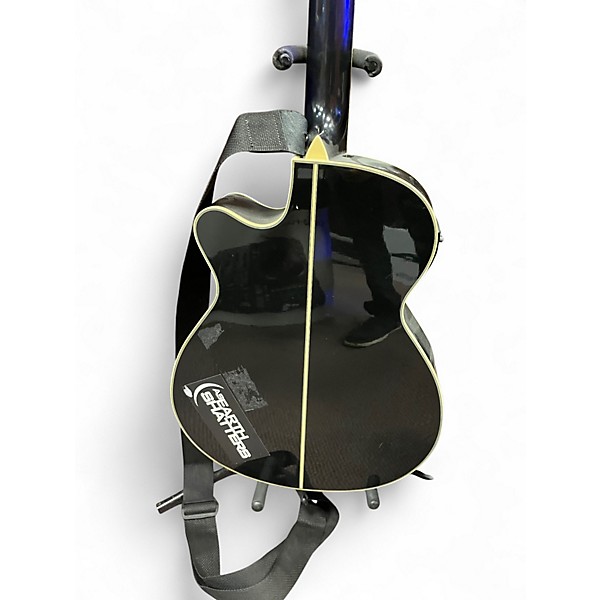 Used Ibanez age1011 Black Acoustic Guitar