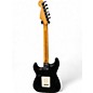 Used Fender American Standard Stratocaster Black and White Solid Body Electric Guitar