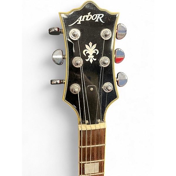 Used Arbor LAWSUIT LP STYLE Cherry Sunburst Solid Body Electric Guitar