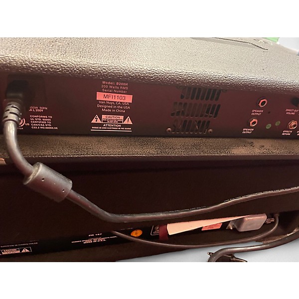 Used Acoustic B200H 200W Bass Amp Head
