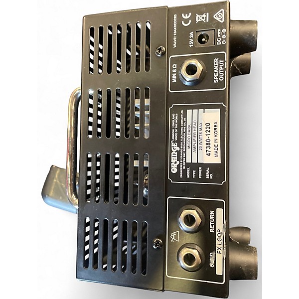 Used Orange Amplifiers Micro Dark 20W Tube Guitar Amp Head