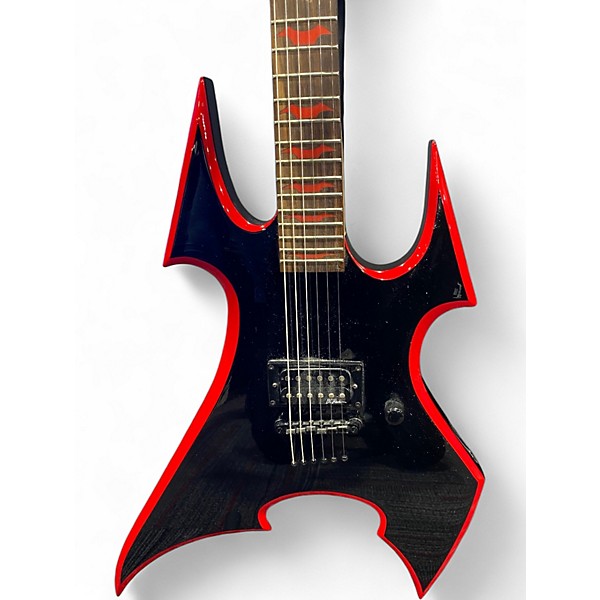 Used 2010 B.C. Rich ASOBO Avenge Son Of Beast Black Solid Body Electric Guitar