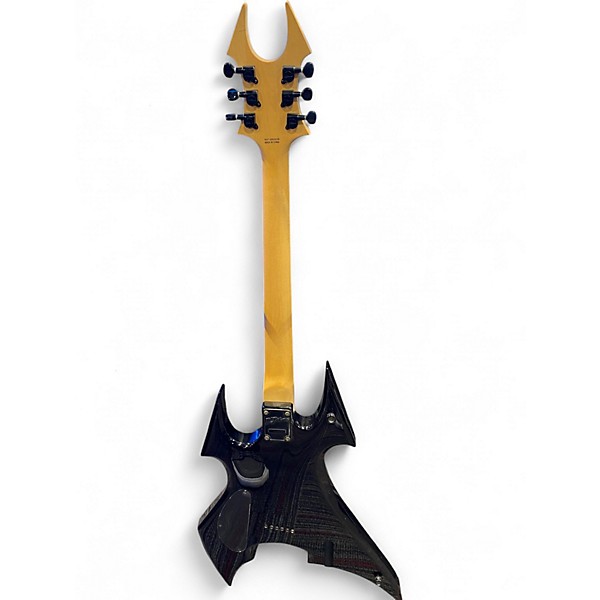 Used 2010 B.C. Rich ASOBO Avenge Son Of Beast Black Solid Body Electric Guitar