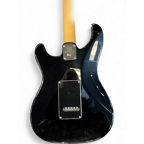 Used PRS SE Silver Sky Black Solid Body Electric Guitar