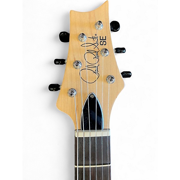 Used PRS SE Silver Sky Black Solid Body Electric Guitar