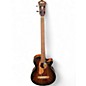Used Ibanez AEGB24FE Mahogany Sunburst Acoustic Bass Guitar thumbnail