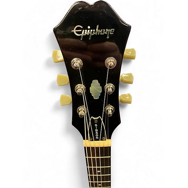 Used 1997 Epiphone ES335 Cherry Hollow Body Electric Guitar