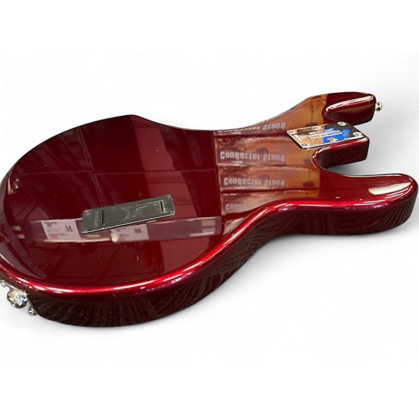 Used Ernie Ball Music Man Stingray 4 Left Handed CANDYMAN Electric Bass Guitar