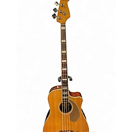 Used Fender Kingman 4-String Natural Acoustic Bass Guitar