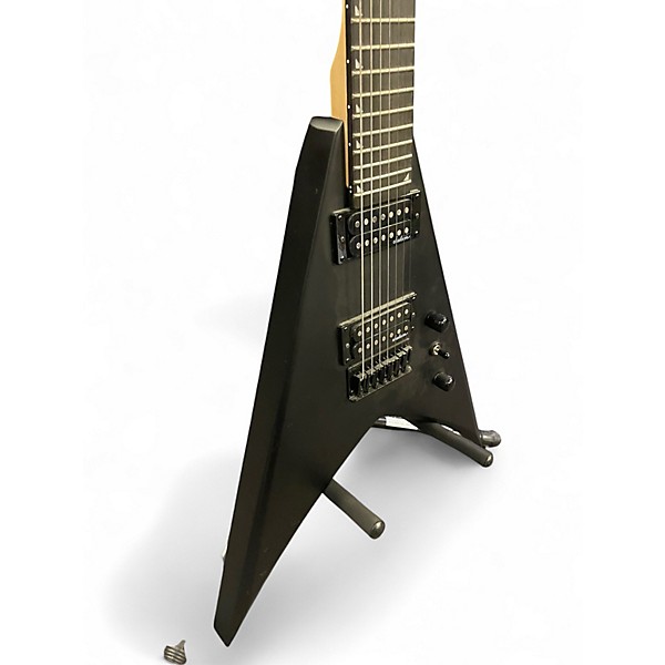 Used Jackson JS22-7 KV HT Black Solid Body Electric Guitar