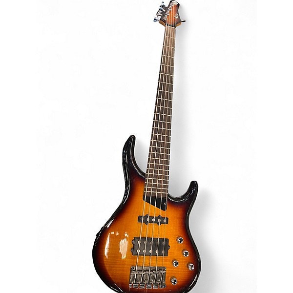 Used MTD KINGSTON 5 Tobacco Burst Electric Bass Guitar