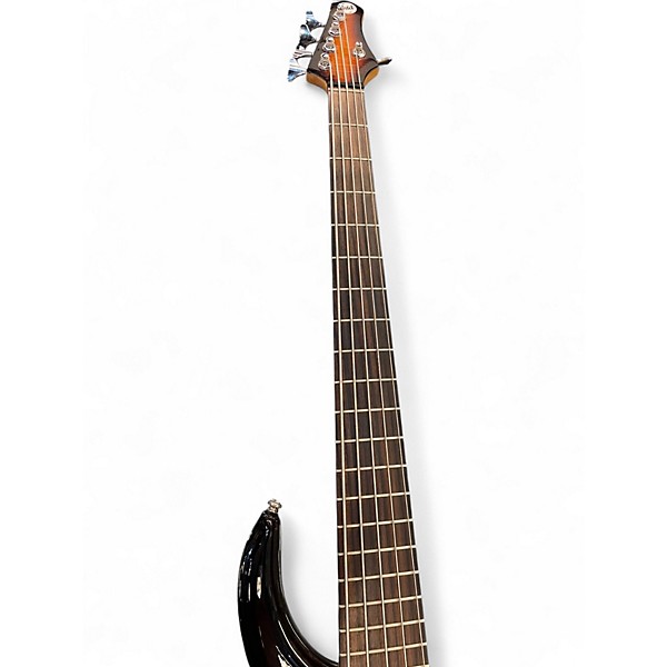 Used MTD KINGSTON 5 Tobacco Burst Electric Bass Guitar