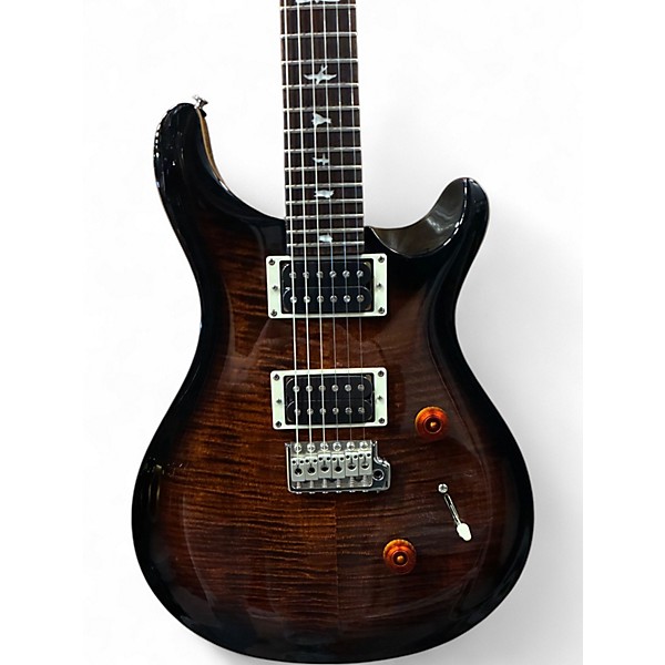 Used PRS SE Custom 24 BLACK GOLD SUNBURST Solid Body Electric Guitar