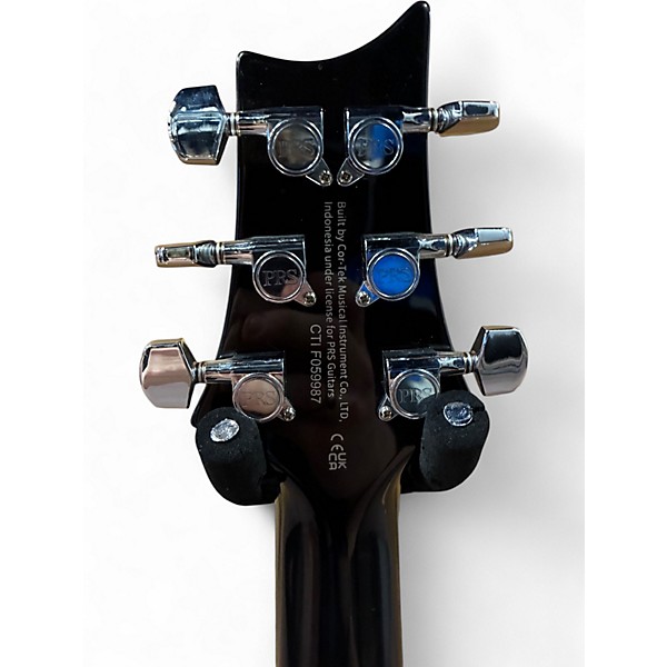 Used PRS SE Custom 24 BLACK GOLD SUNBURST Solid Body Electric Guitar