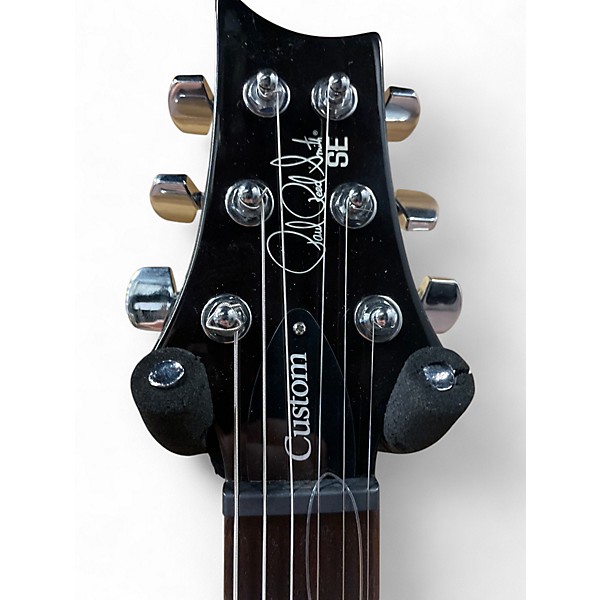 Used PRS SE Custom 24 BLACK GOLD SUNBURST Solid Body Electric Guitar
