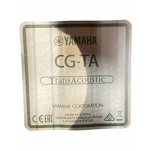 Used Yamaha CGTA Natural Classical Acoustic Electric Guitar