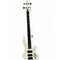 Used Schecter Guitar Research STAGE 4 WHITE Electric Bass Guitar thumbnail