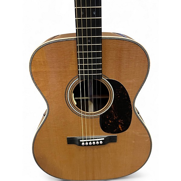 Used Martin 00028 Modern Deluxe Natural Acoustic Guitar