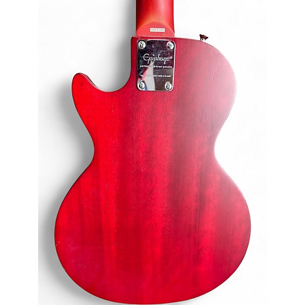 Used Epiphone Les Paul Junior Cherry Sunburst Solid Body Electric Guitar