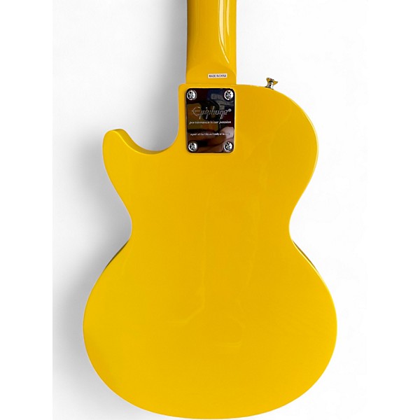 Used Epiphone Les Paul SL Yellow Solid Body Electric Guitar
