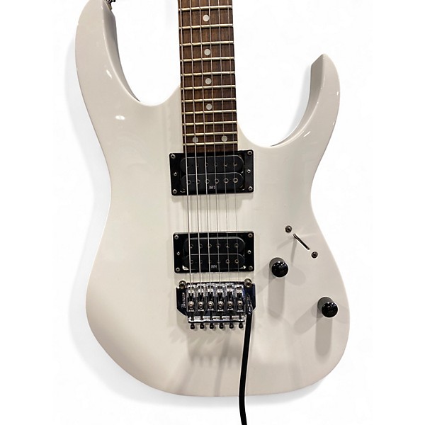 Used Ibanez RG 120 Alpine White Solid Body Electric Guitar