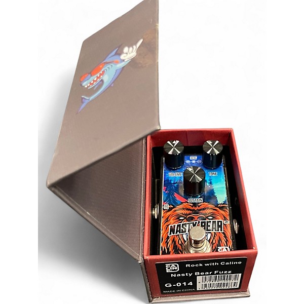 Used Caline G-014 Nasty Bear Fuzz Effect Pedal