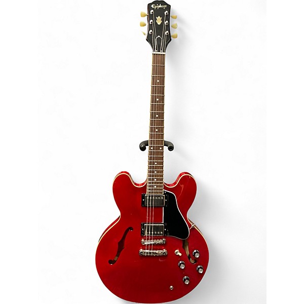 Used Epiphone ES355 Red Hollow Body Electric Guitar
