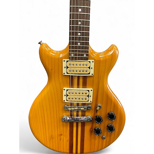 Used Miller Double Cut Natural Solid Body Electric Guitar