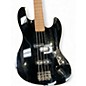 Used Fender Aerodyne II Jazz Bass Black Electric Bass Guitar