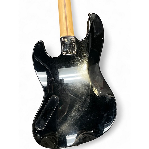 Used Fender Aerodyne II Jazz Bass Black Electric Bass Guitar