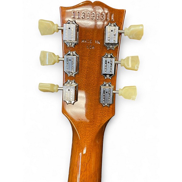 Used 2019 Gibson Les Paul Special p90 Trans Brown Solid Body Electric Guitar