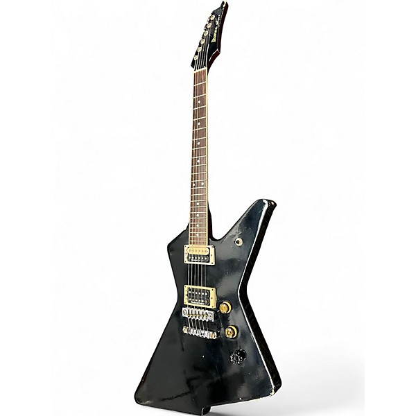 Used Ibanez BT-50FR Destroyer II Black Solid Body Electric Guitar