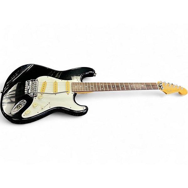 Used 1980s Fender St-552 Black Solid Body Electric Guitar