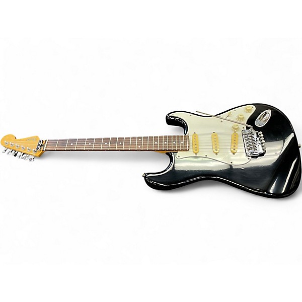 Used 1980s Fender St-552 Black Solid Body Electric Guitar