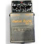 Used BOSS MT2 Metal Zone Distortion Effect Pedal thumbnail
