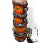 Used Pearl 4 Piece MAPLE MASTERS Quilted Bubinga Drum Kit thumbnail