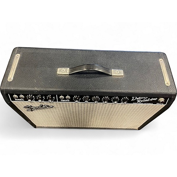 Used Fender 1965 Deluxe Reverb 22W Tube Guitar Amp Head