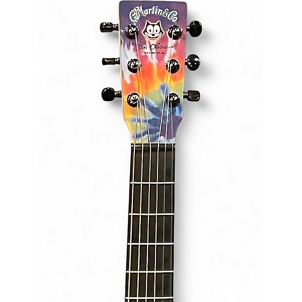 Used Martin Limited Edition FeliX III Tye-Dye Acoustic Guitar
