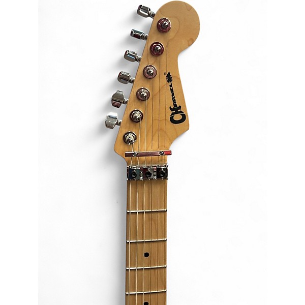 Used Charvel Pro Mod San Dimas HH FR Metallic Pink Solid Body Electric Guitar