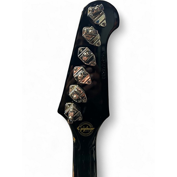 Used Epiphone SLASH FIREBIRD Trans Black Solid Body Electric Guitar