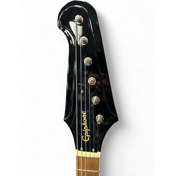Used Epiphone SLASH FIREBIRD Trans Black Solid Body Electric Guitar