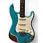 Used Fender WILDWOOD 10 64 WW10 HEAVY RELIC FADED TAOS TURQUOISE Solid Body Electric Guitar thumbnail