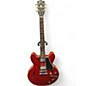 Used 2007 Gibson ES335 Satin Cherry Hollow Body Electric Guitar thumbnail