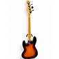 Used Fender player II jazz Sunburst Electric Bass Guitar