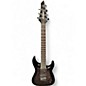Used Jackson 7 String Dinky Transparent  Trans Black Solid Body Electric Guitar thumbnail