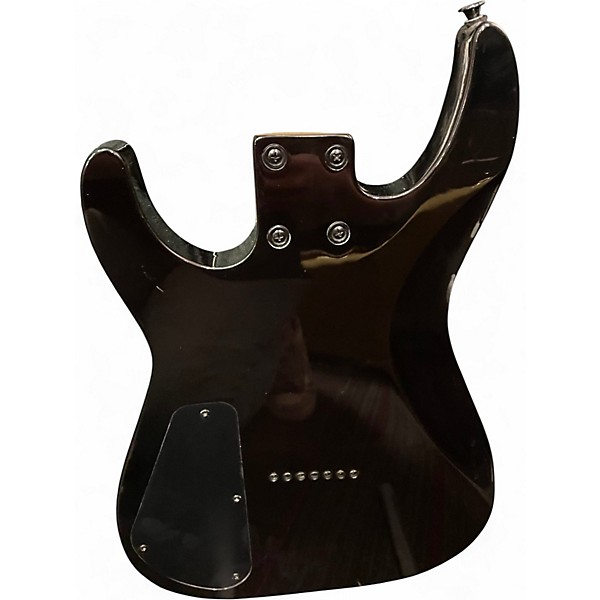 Used Jackson 7 String Dinky Transparent  Trans Black Solid Body Electric Guitar