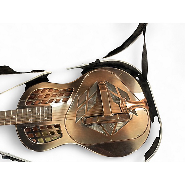 Used 2020s Regal RG56 COPPER PLATED BRASS  Resonator Guitar