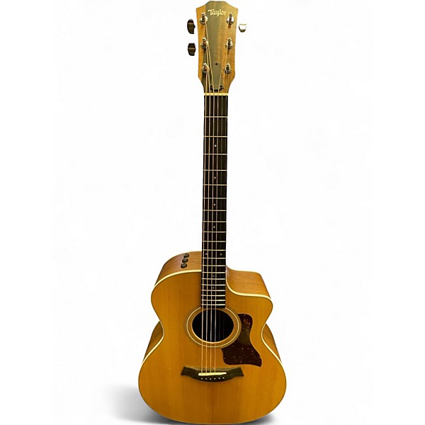 Used Taylor 214CE Natural Acoustic Electric Guitar